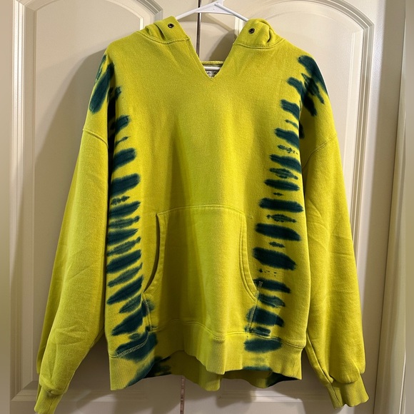 Free People Tops - RARE Free People We The Free Washed It's A Vibe Tie Dye Hoodie Sweatshirt